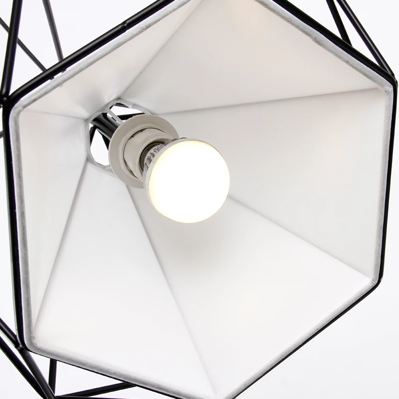 ECOBRT Black Loft Cord Pendant Lamps Lights Brief Style hanging Lighting with E27 socket indoor dinning room light | Освещение