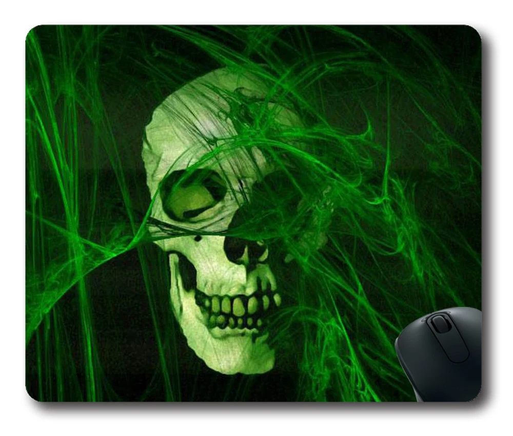 Horror Skull Rectangle Mouse Pad | Компьютеры и офис