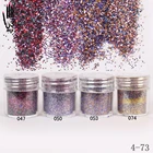 1 банкакоробка, 10 мл, художественная Рождественская маникюрная смесь цветов, блестки для ногтей, тонкая пудра для украшения ногтей, опционально 300 цветов, фабрика 4-73