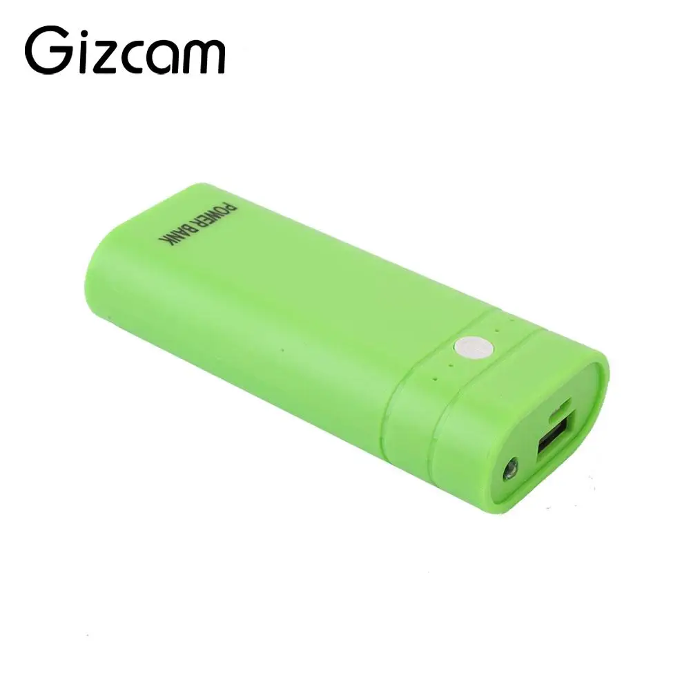 Чехол для внешнего аккумулятора с двойным аккумулятором 18650 коробка хранения