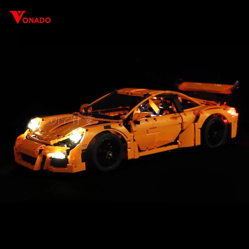 Набор со светодиодной подсветкой для Lego 42056 Porsche technic гоночный автомобиль