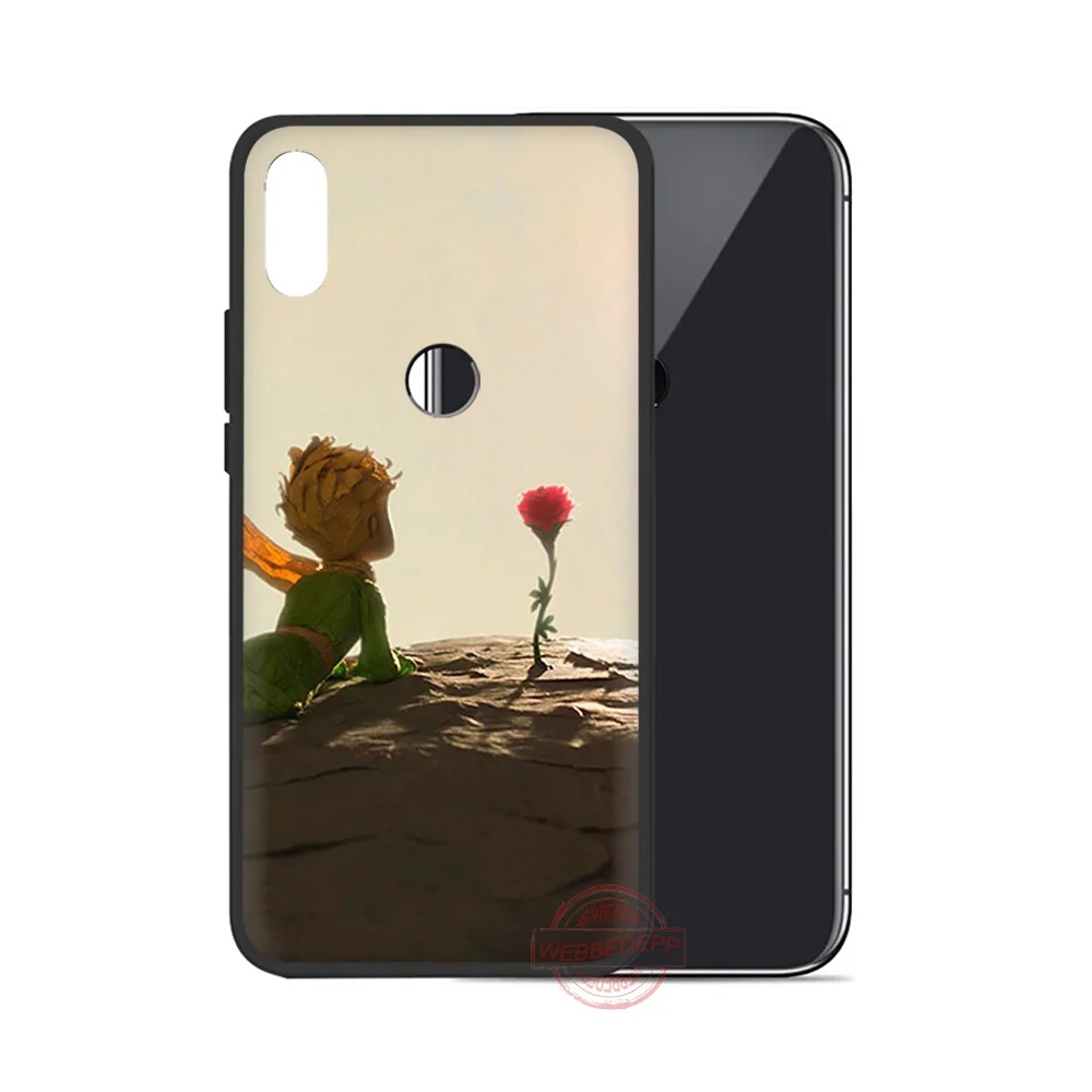WEBBEDEPP Little prince rose fox Soft Case for Samsung A3 5 6 7 8 9 J6 A10 A20 A30 A40 A50 A60 A70 S M10 M20 M30 M40 |