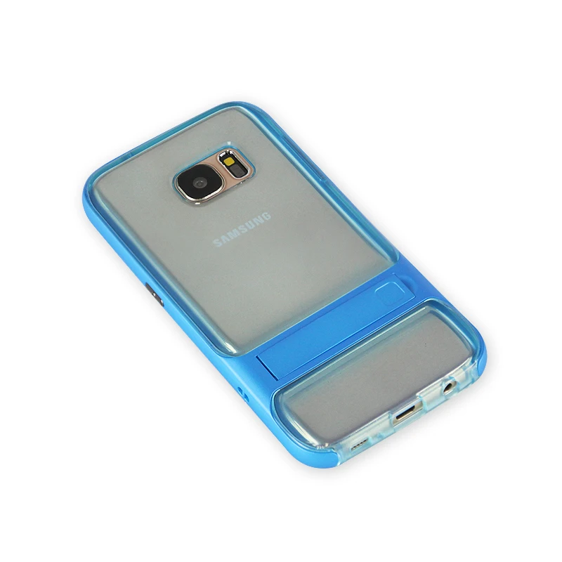 ITEUU PC + TPU чехол с подставкой для Samsung Galaxy S7 чехлы Противоударная задняя крышка