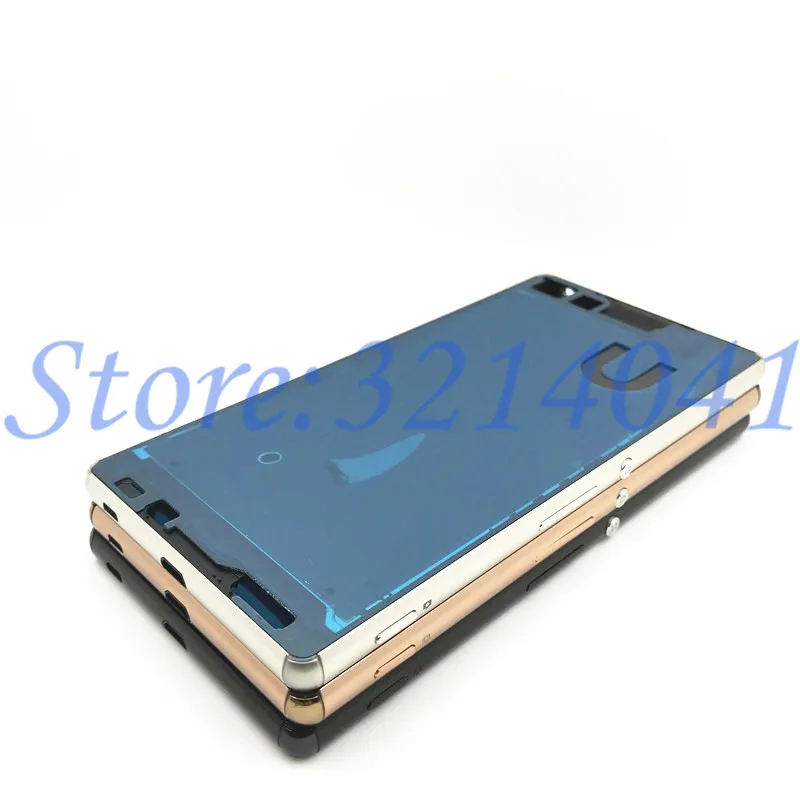 Средняя рамка для Sony Xperia Z4 Z3 Plus E6553 одной карты ЖК корпус средняя Лицевая панель +