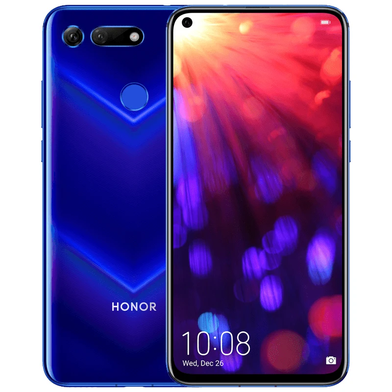 Honor v20 Honor View 20 Link Turbo Смартфон Honor V20 Android 9 Поддержка NFC Быстрая зарядка мобильного телефона