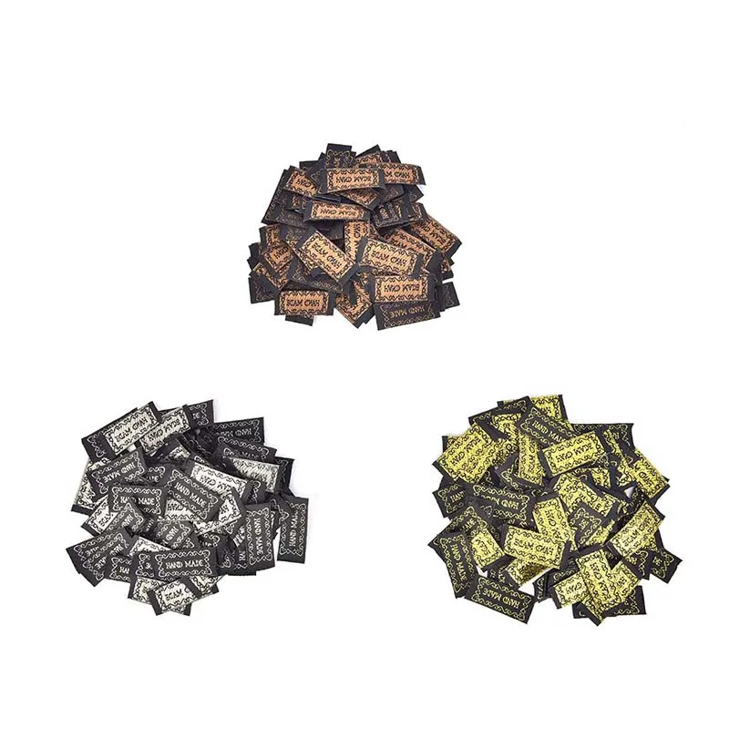 50 шт. тканые этикетки для одежды сумок швейных аксессуаров|Этикетки одежды| |