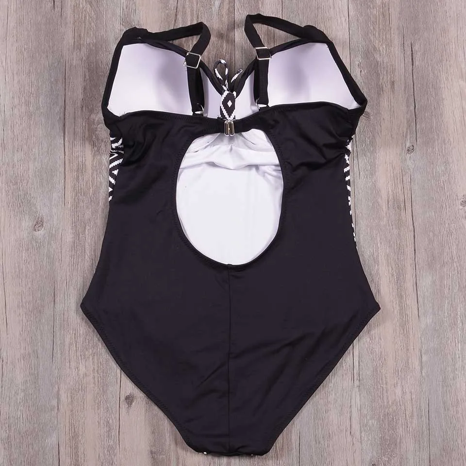 TCBSG сексуальный женский купальник пуш-ап цельный однотонный боди бандажный