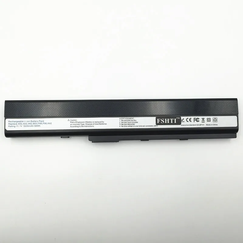 6 Сотовый Аккумулятор для ноутбука ASUS A32 K52 A31 k52 X52F X52J X52JB X52JC X52JE X52JG X52JK X52JR X52Jt X52JU X52JV