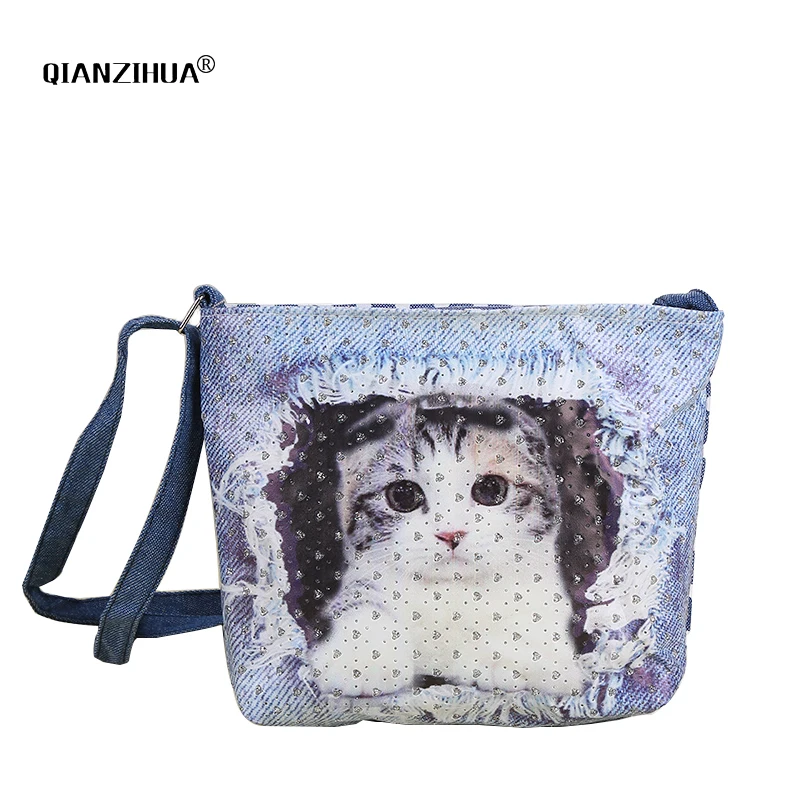 cartoon cute kids mini school bags animal cat dog baby messenger bag kindergarten boys girls crossbody |