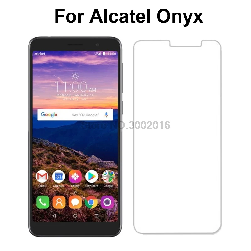 2 шт для Alcatel ONYX закаленное стекло 9H 2.5D Премиум экран с защитой против царапин