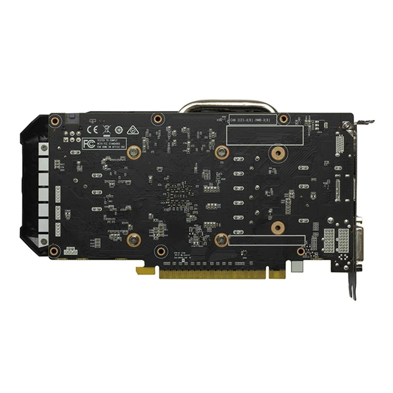 ZOTAC Видеокарта GTX 1050Ti 4 Гб GPU GTX1050 Ti 4 Гб OC видеокарта карта для GeForce nVIDIA GTX1050Ti разгон 128 бит видеокарта