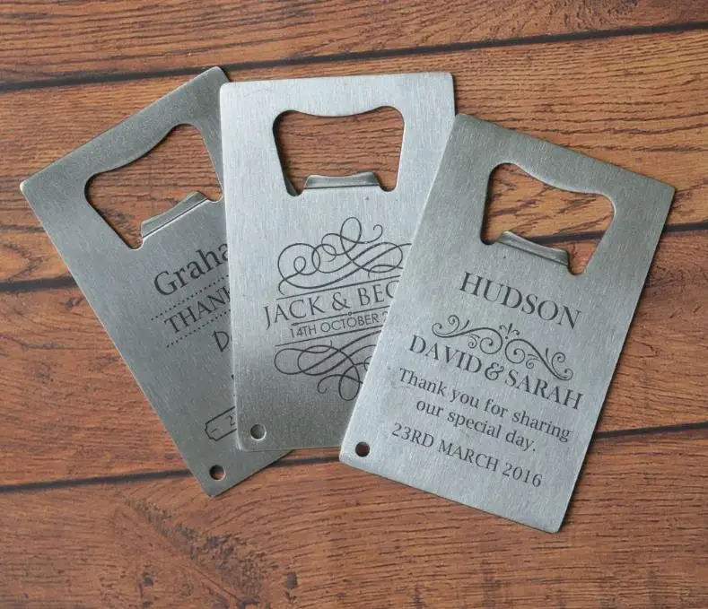 

100Pcs Personalized Party Gift For Wedding,Silver Wine Bottle Opener Wedding Favor,Custom Birthday Favor With Box/ Organza Bag