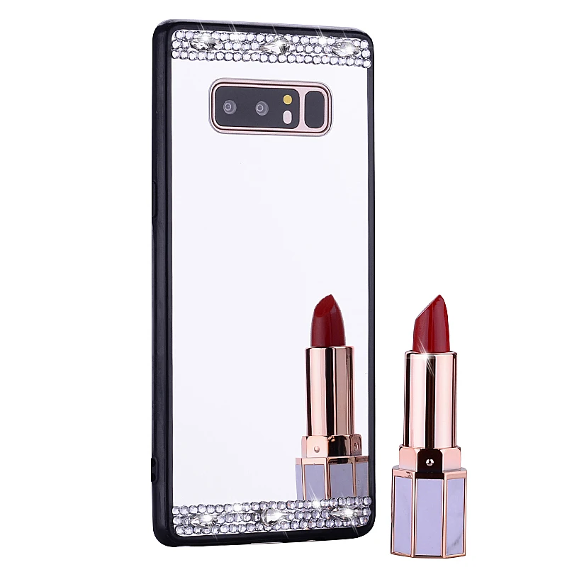 3d зеркальный блестящий чехол для iPhone 6 6S 7 8 Plus X XR XS Max Samsung S8 S9 S10 S10E A6 A8 J4 J6 A7 2018 Note 9 |