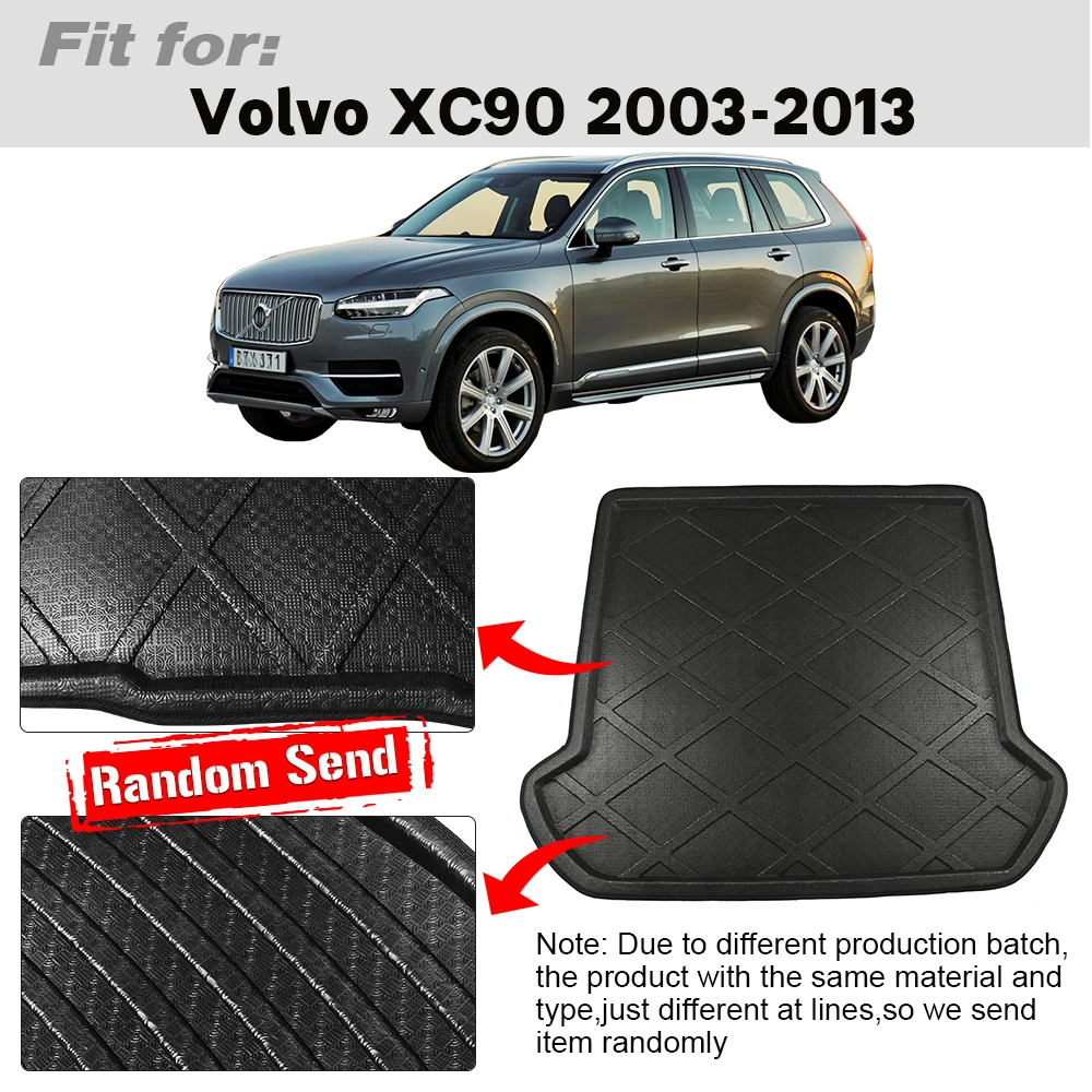 Buildreamen2 для Volvo XC90 2003-2013 автомобиля подкладка сапог задний багажник коврики