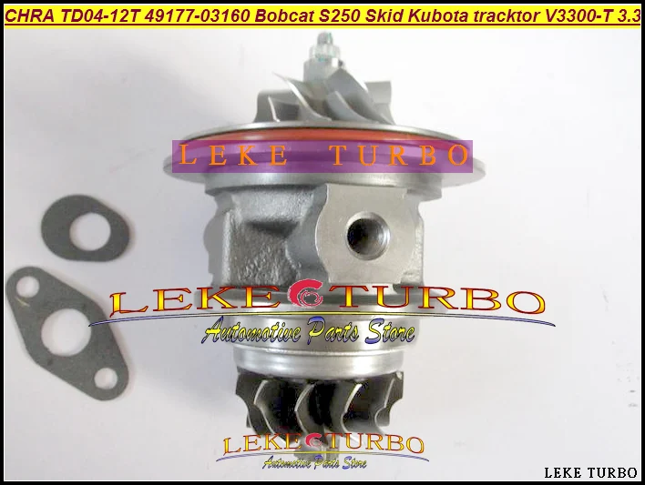Турбо картридж CHRA TD04 49177 03160 1G565 17012 1701 для Mitsubishi Pajero L200 Bobcat S250 V3300 T с бортовым