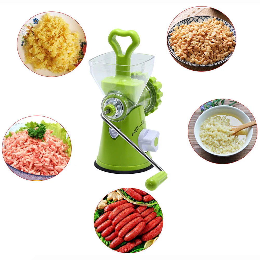 DIY многофункциональная ручная мясорубка для специй овощерезка колбаса лезвие