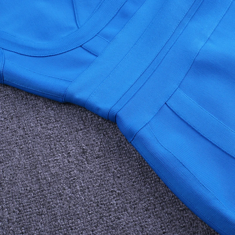 Ocstrade, Vestidos, бандаж,, Новое поступление, цвета морской волны, синий, на тонких бретелях, летнее Сексуальное Женское Бандажное платье, бодикон, Клубная одежда, вечерние