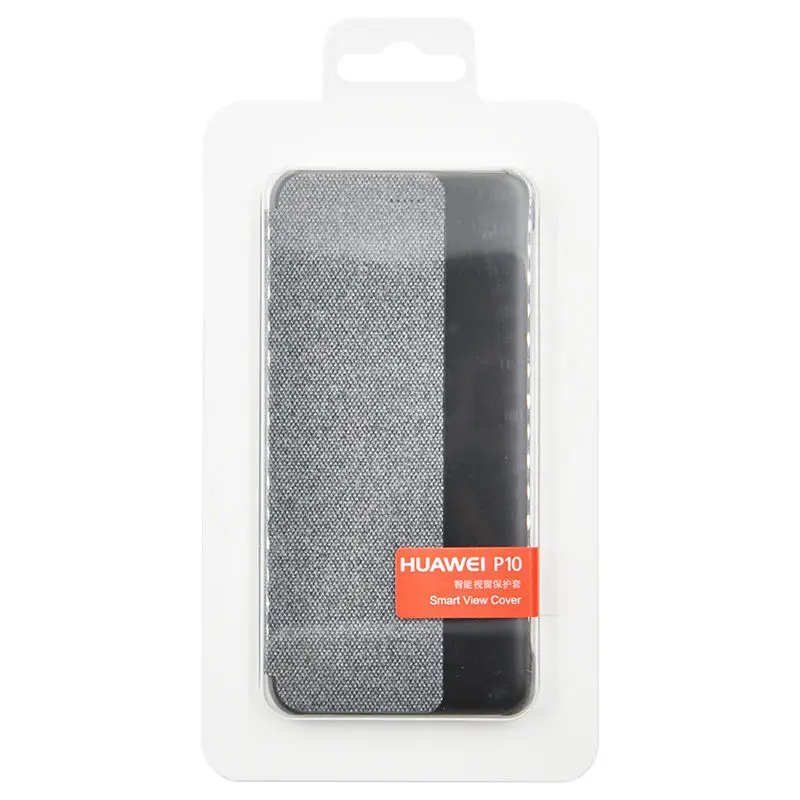 Light Gray Официальный чехол для huawei P10 P10, откидная крышка, умный кожаный чехол с окошком для ID звонка, сна, пробуждения, для huawei P10 Plus, откидная крышка - Цвет: Light Gray