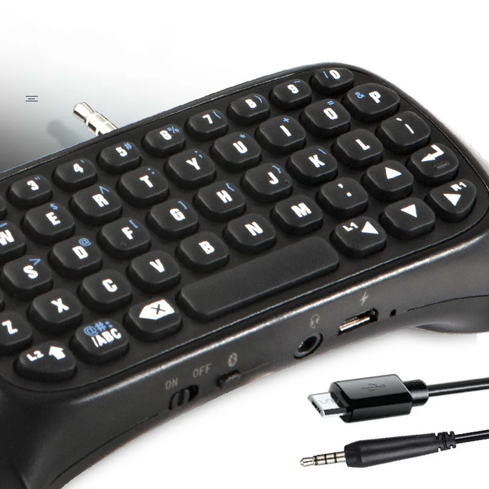 Мини Беспроводной клавиатура с сенсорным экраном показания Мышь для PS4