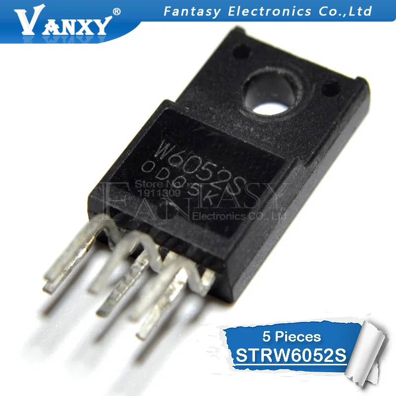 5 шт. STRW6052S TO220F-6 W6052S TO-220F STRW6052 STR-W6052S W6052-220