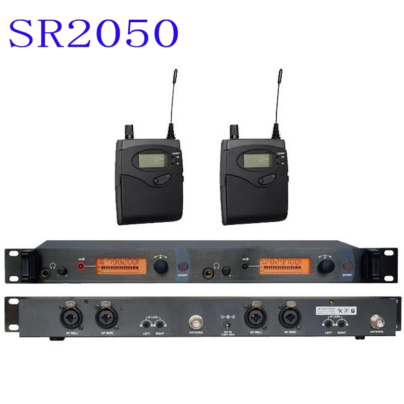

Система ушных мониторов SR2050, IEM 2, с двумя передатчиками, для сцены