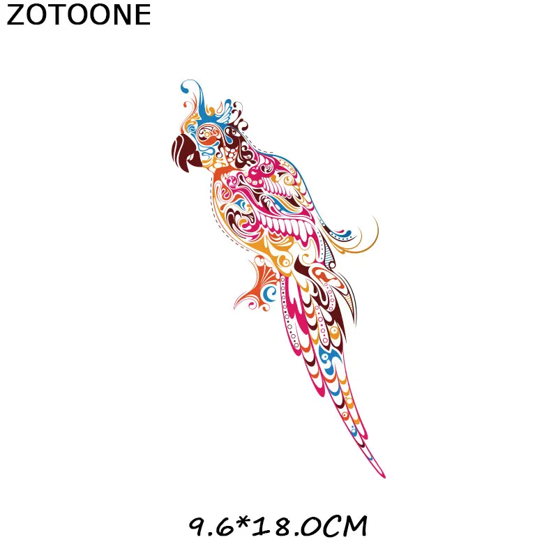 0856 ZOTOONE нашивка в виде животного для одежды, футболки, платья, свитера, Термонашивка в виде утюга для одежды E - Цвет: 0856