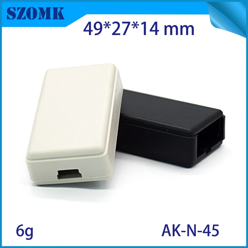 1 шт 49*27*14 мм szomk пластиковый корпус Электроника коробка для pcb инструмента проект