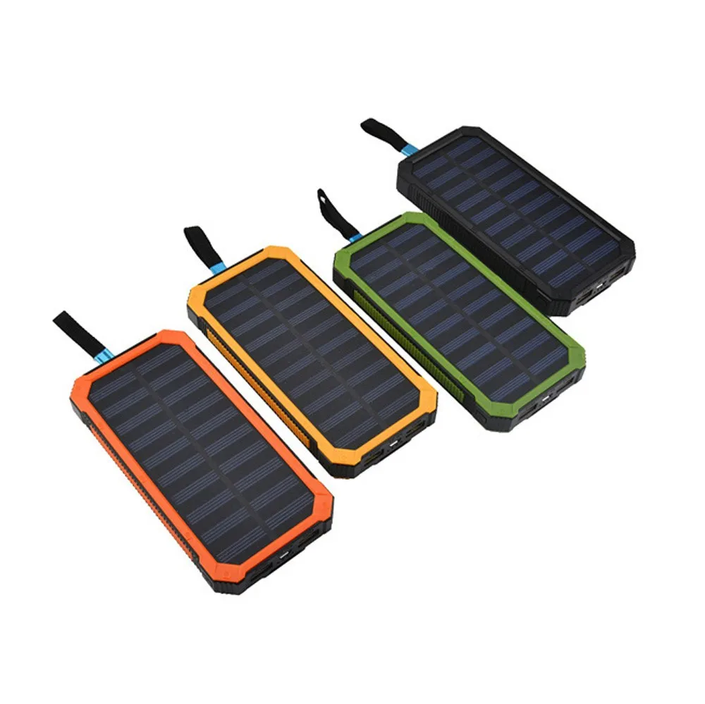 Binmer 20000 mAh двойной USB портативный внешний Солнечный резервный аккумулятор для nokia mobile для iphone 6 6s 5s 7 8 X батарея