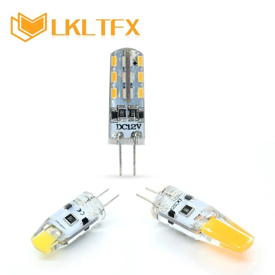 LKLTFX G4 лампа Светодиодная 1 Вт 2 мини светодиодсветодиодный энергосберегающая 12 В
