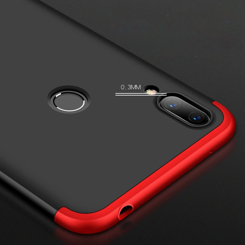 Shockproof Anti-fall shell For Huawei Y7 2019 Case 360 Full Protection Ultra Thin Phone case huawei y7 Cover |