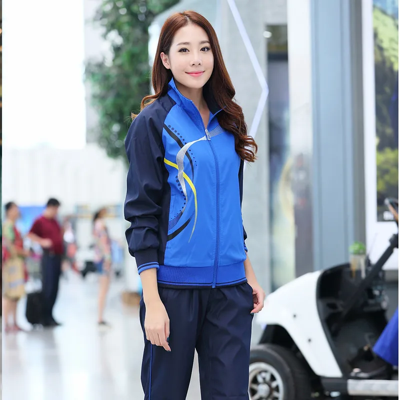 Women Blue YIHUAHOO спортивный костюм для мужчин 4XL 5XL 2 предмета Комплект одежды повседневные толстовки Толстовка Спортивная одежда спортивный костюм женский MS-8558 - Цвет: Women Blue
