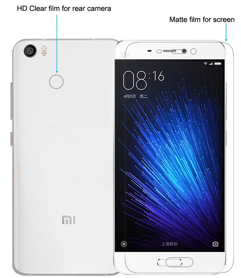 Прозрачная Матовая пленка Nillkin HD для Xiaomi Mi5 | Мобильные телефоны и аксессуары