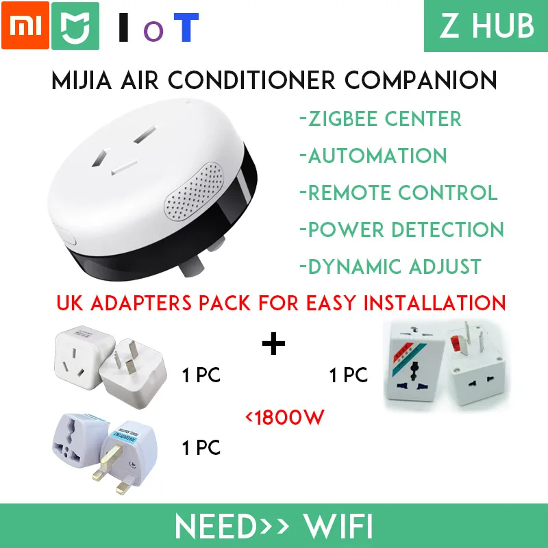 Оригинальная умная розетка Xiaomi Mi Home серия MIJIA IoT Интернет вещей вилка и т. д. Wi Fi Zigbee