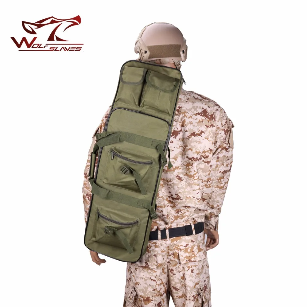 85CM Tactical Gun Bag Shotgun Case Air Rifle Cover single Shoulder Pouch Hunting Carry Bags Military Sniper Backpack | Спорт и