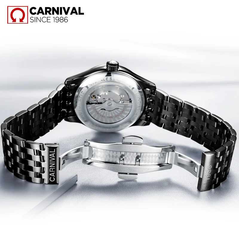 Новинка 2019 ультратонкие простые классические мужские механические часы деловые