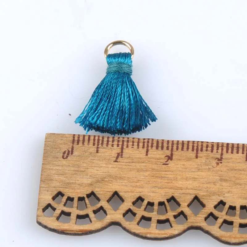 mix color Silk Tassels Pendants With Macrame For Jewelry Accessory Making DIY Material Findings 20pcs cp1894 | Дом и сад