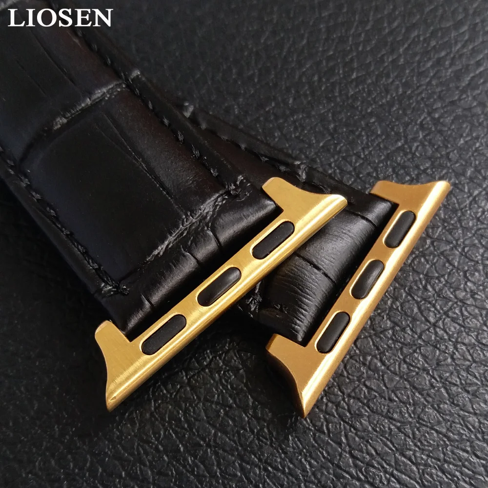 Ремешок для часов LIOSEN iWatch Apple Watch 38 мм 42 ремешок из натуральной кожи аксессуары
