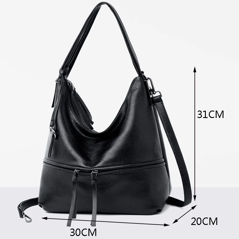 Женские дизайнерские сумки на плечо из искусственной кожи большие молнии с