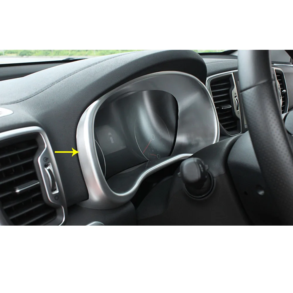 Автомобильный детектор украшения Обшивка ABS Стайлинг приборной панели приборная