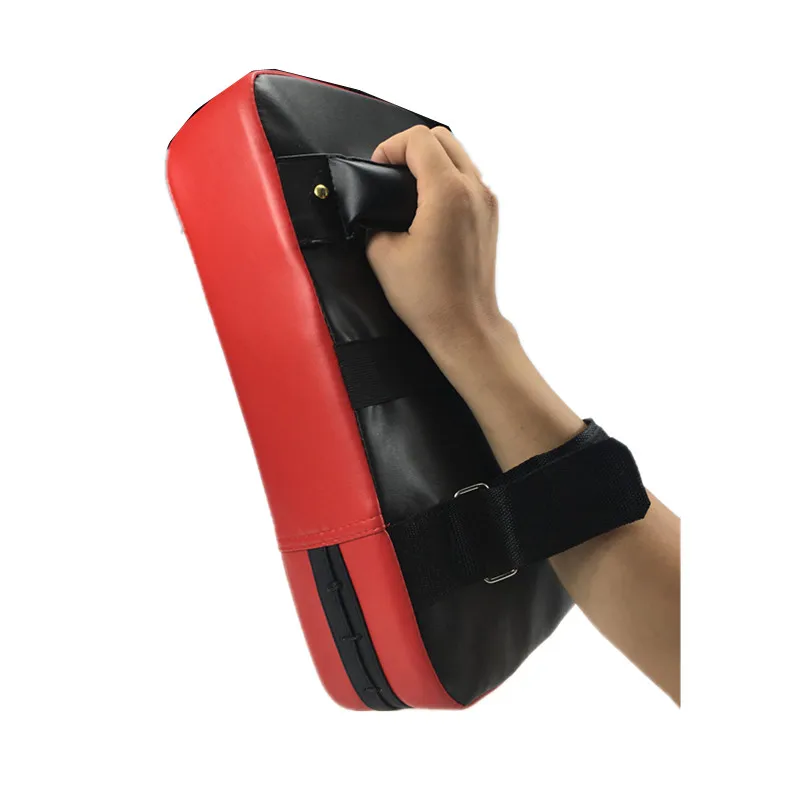 ПУ кожа пробивая мешок ног цель боксерская рука Pad ММА Каратэ Муай Тай кикбоксинг