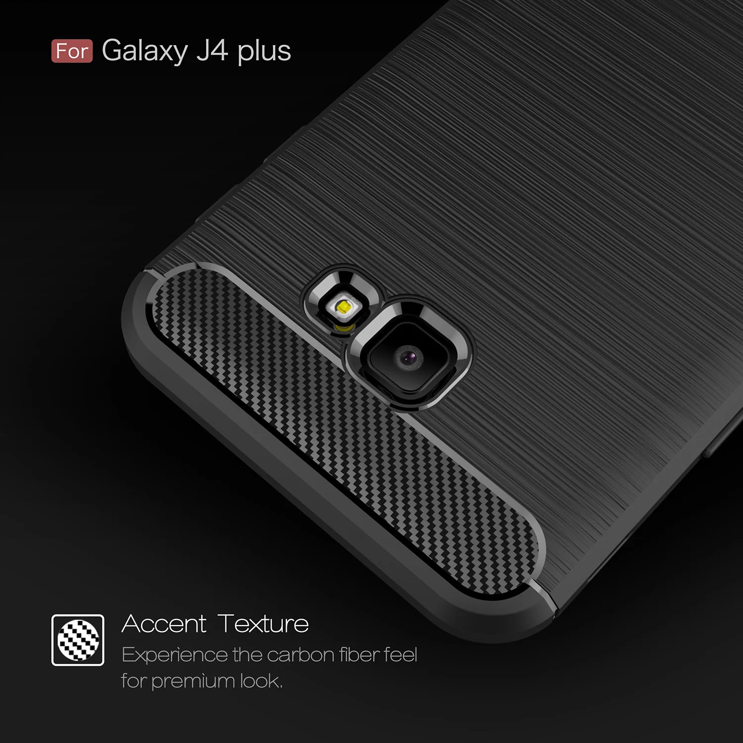 BSNOVT для Samsung Galaxy J4 Plus чехол противоударный силиконовый Матовый Бампер задний