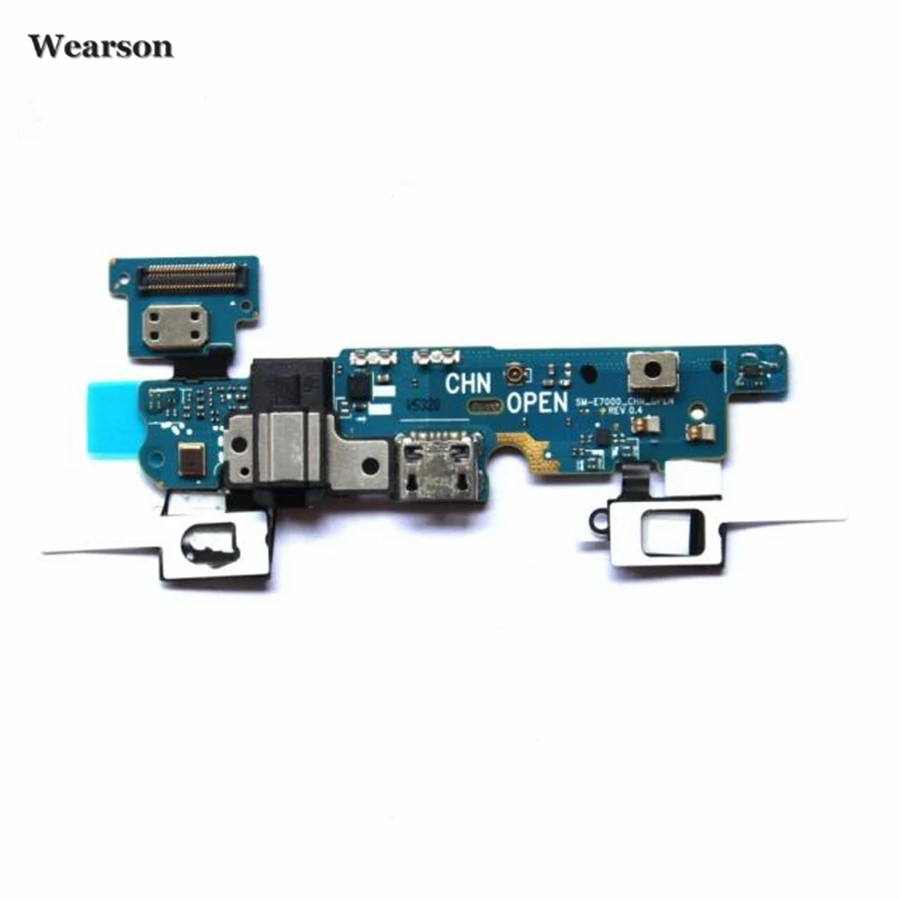 

For Samsung E700F E7 E7000 USB Charging Charge Connector Port Microphone PCB Dock Sensor Board Tested High Quality