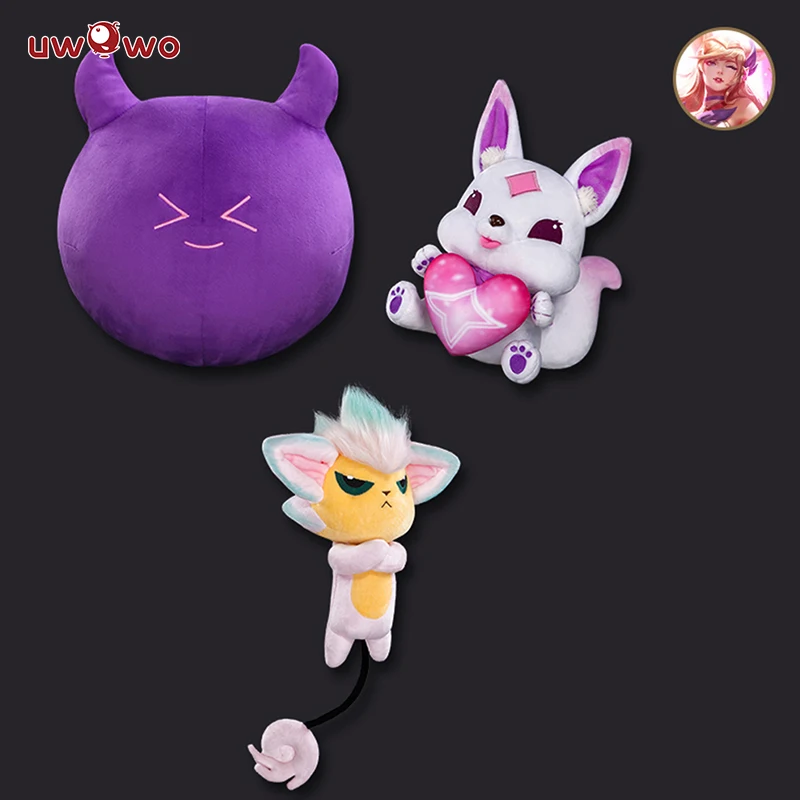 UWOWO игровой аксессуар для косплея LOL Soraka Ahri Syndra кукла Игра милые