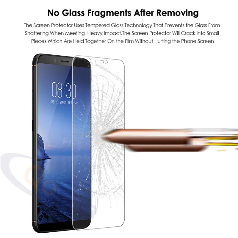Qosea Premium For Nubia N3 Screen Protector 9H 2.5D Ultra-thin Explosion-proof Protective Film ZTE Tempered Glass | Мобильные