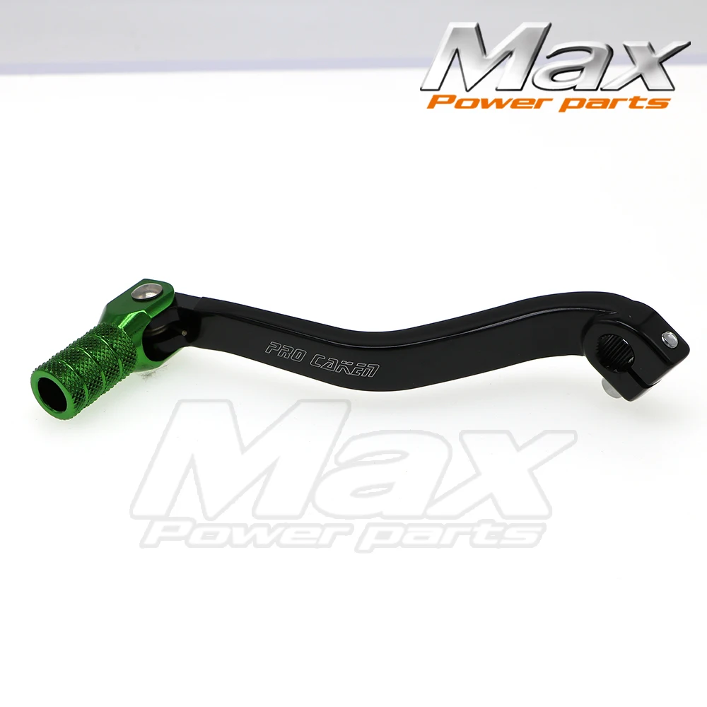 Зелёный переключатель передач с ЧПУ для мотоцикла KX250F 2009 2010 2011 2012 2013 2014 2015