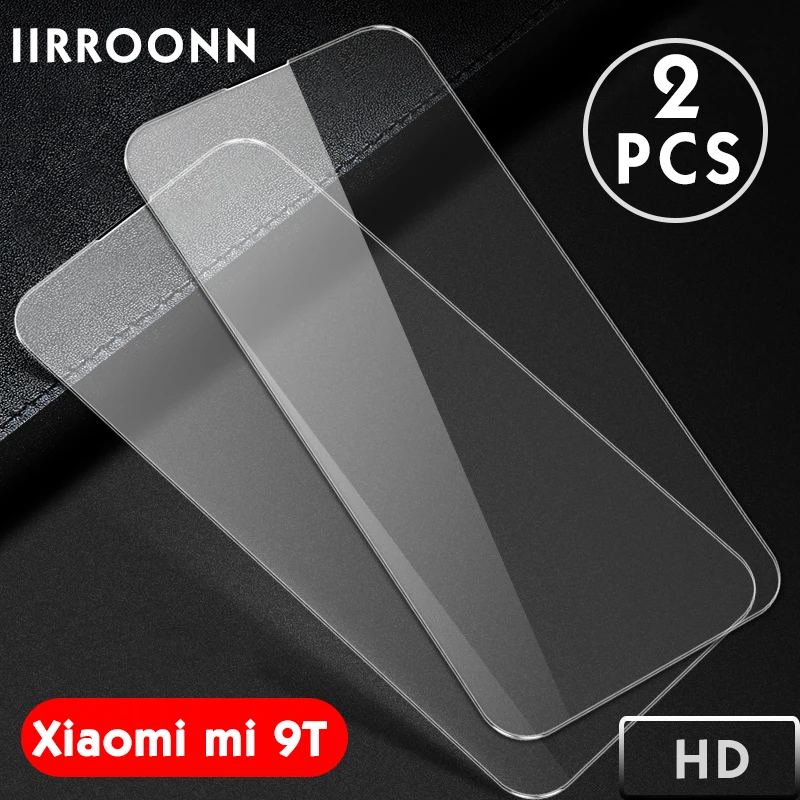 2 шт./лот, матовое закаленное стекло для xiaomi mi 9 T, защита для экрана для xiaomi 9t 6D, анти-синий светильник, закаленное стекло для xiao mi 9t - Цвет: Normal HD
