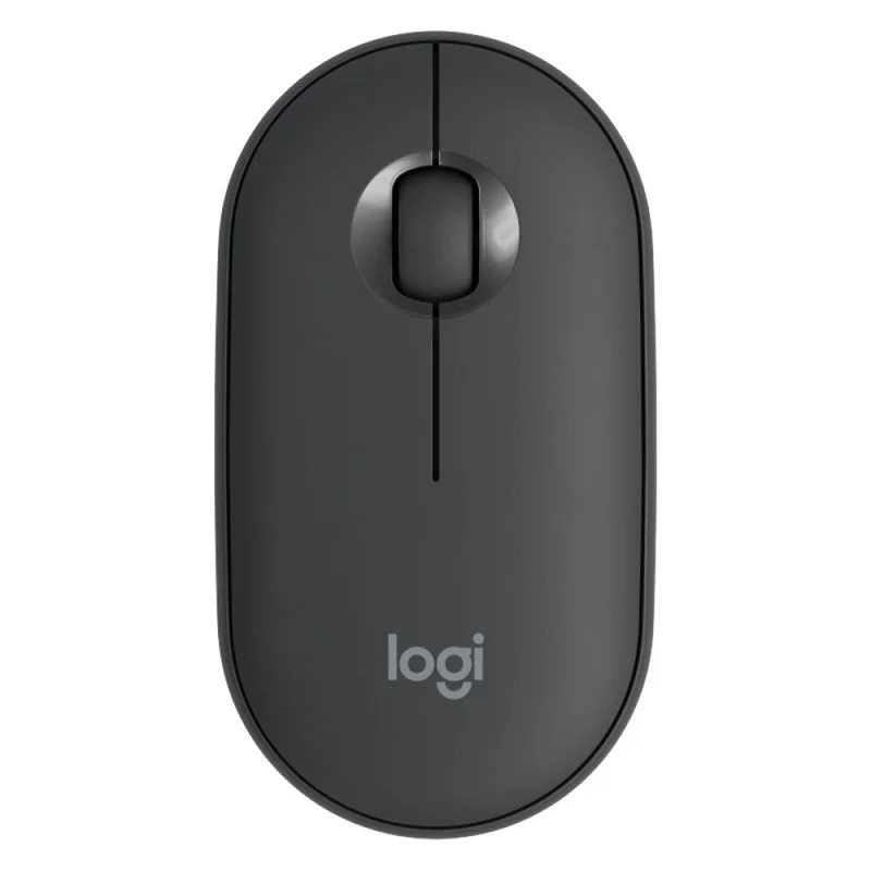 Легкая Бесшумная мышь Logitech M350 Pebble Cobblestone Bluetooth Беспроводная портативная модная с