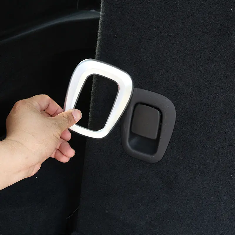 

1 Set=2 Pcs Chrome Car Cup Holder Cover Frame Trim For BMW 2 Series F45 F46 218i 2015-2017 Car decoration Car Accessories