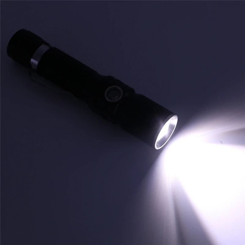 AIMIHUO Cree XML T6 светодиодный фонарик зарядка через usb УФ Водонепроницаемый свет лампы