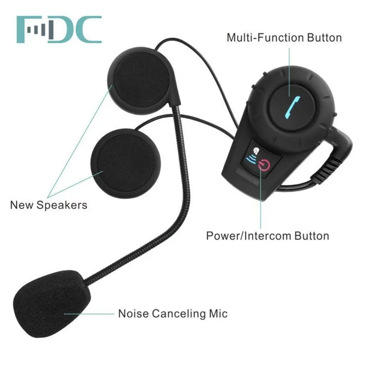 500 м Мотоциклетный шлем домофон гарнитура Hands free Bluetooth домофон спортивный шлем комплекты шлем Аудио Мото Аксессуары